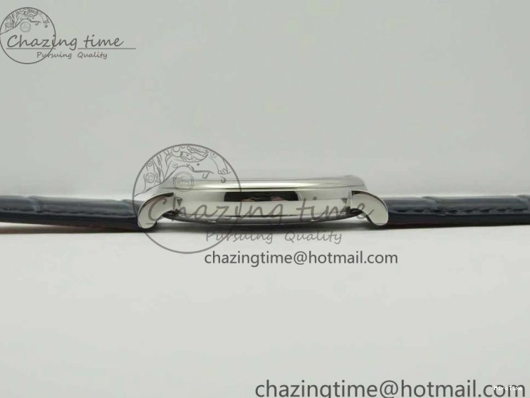 MIROTIME 0324 Portofino Automatic SS FKF 1:1 Best Edition Blue Dial on Blue Leather Strap A Cozy 7133